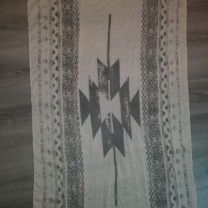 Charlotte Russe Southwestern Style Lightweight Fringe Scarf